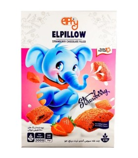 غلات صبحانه توت فرنگی بالشتی الفی 300 گرم_Elfi