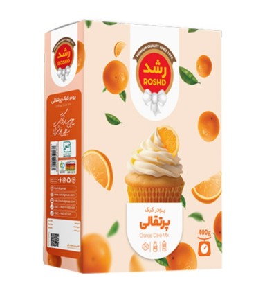 پودر کیک پرتقالی رشد_Rashod
