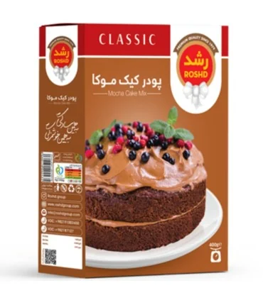 پودر کیک موکا رشد_Rashod