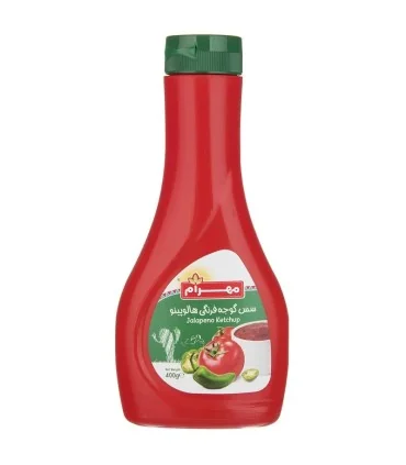 سس گوجه فرنگی هالوپینو مهرام مقدار 400 گرم
