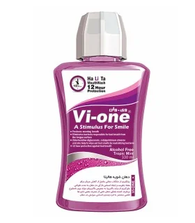 محلول دهانشویه گیاهی وی وان 330 میلی لیتر-vione
