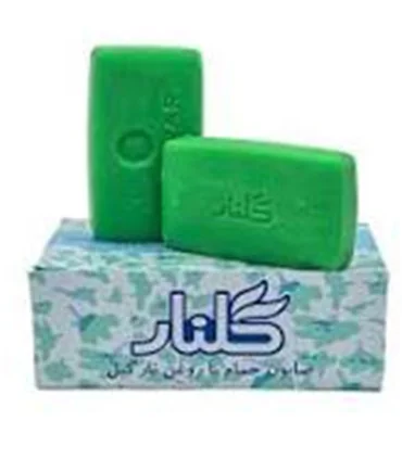 صابون حمام سبز گلنار6 عددی
