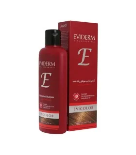 شامپو اویکالر مناسب موهای رنگ شده اویدرم - Eviderm