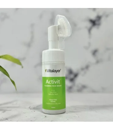 فوم شستشو صورت اکتی‌ویت ویتالیر 150 میلی‌لیتر