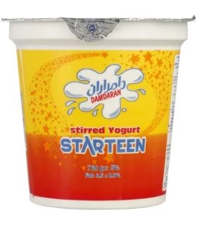ماست همزده پرچرب استارتین دامداران 750گرم|DAMDARAN