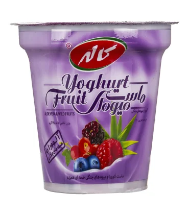 ماست میوه‌ای آلوئه‌ورا 450 گرمی کاله‌-CALLE