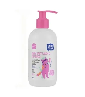 شامپو روزانه سر و بدن نوزاد بیبی فرست 300 گرم