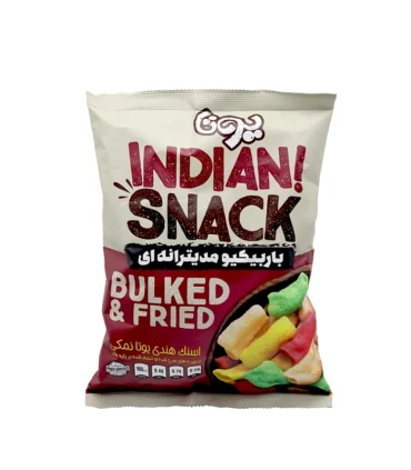 اسنک هندی باربیکیو مدیترانه ایی 80گرم-indian snack