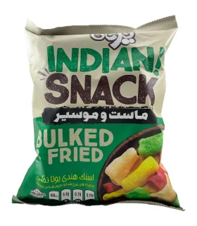 پفک هندی ماست و موسیر یوتا 80 گرم -indian snack