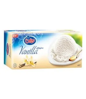 بستنی یک لیتری وانیلی میهن