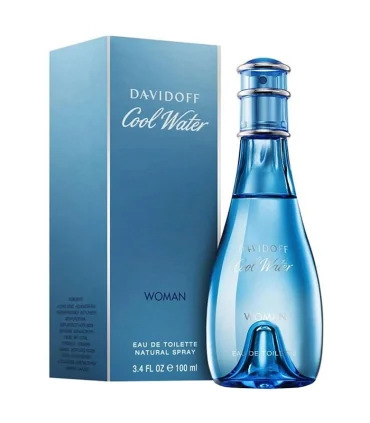 عطر دیویدوف کول واتر زنانه ادو تویلت 100میل - Davidoff Cool Water