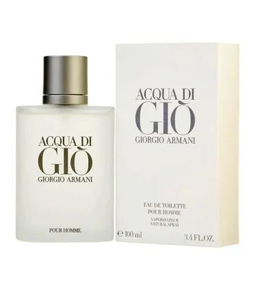 عطرادکلن آکوا دی جیو سفید مردانه جیورجیو ارمانی 100 میل-ACQUA DI GIO