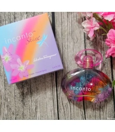 ادکلن دو تویلت زنانه سالواتوره فراگامو مدل Incanto Shine حجم 100 میلی لیتر