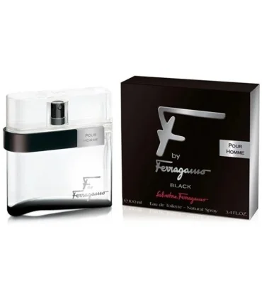 ادکلن ادو تویلت مردانه سالواتوره فراگامو مدل F By Ferragamo Black حجم 100 میلی لیتر