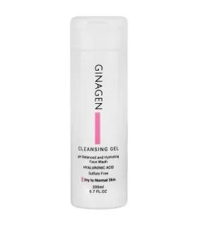 ژل شستشوی صورت ژیناژن پوست خشک 200 میلی لیتر