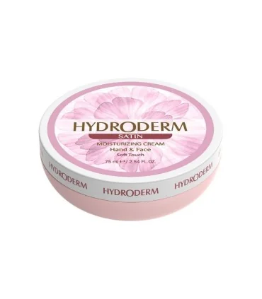 کرم مرطوب کننده هیدرودرم مدل Satin حجم 75 میلی لیتر