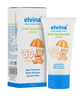 ضد آفتاب کودک SPF50 الوینا 40 میلی لیتر