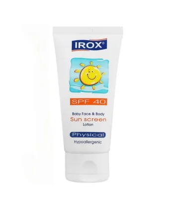 لوسیون ضد آفتاب کودک فیزیکال ایروکس SPF40
