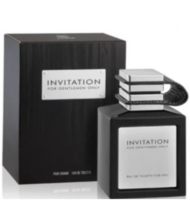 ادکلن اینویتیشن مردانه INVITATION حجم 100 میلی لیتر