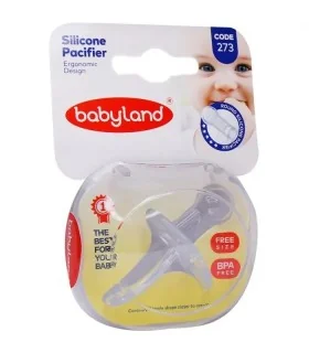 پستانک سیلیکونی سر گرد کد 273 بیبی لند