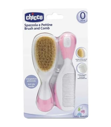 شانه و برس نوزادی برند Chicco مدل اصلی