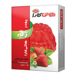 پودر ژله توت فرنگی هاتی کارا_100گرم