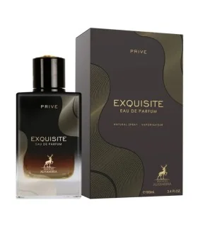 ادکلن ادو پرفیوم مردانه الحمبرا مدل Exquisite Prive حجم 100 میلی لیتر