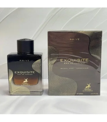 ادکلن ادو پرفیوم مردانه الحمبرا مدل Exquisite Prive حجم 100 میلی لیتر