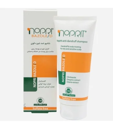 شامپو مو ضد شوره قوی مناسب پوست خشک و حساس نوپریت 200 میل-Noprit