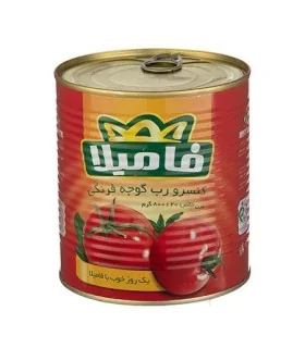 کنسرو رب گوجه فرنگی فامیلا _800 گرم