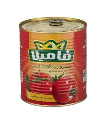 کنسرو رب گوجه فرنگی فامیلا _800 گرم