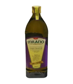روغن گیاهی هسته انگور 750 میلی لیتر میلانو_Milano