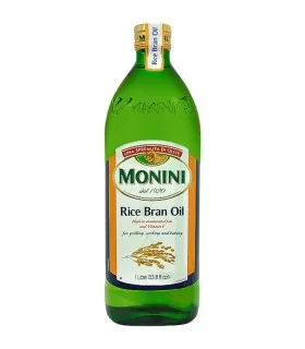 روغن سبوس برنج 1000 میلی لیتر مونینی_Monini