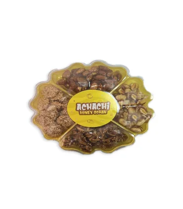 سوهان عسلی چهار مغز آچاچی 400 گرم