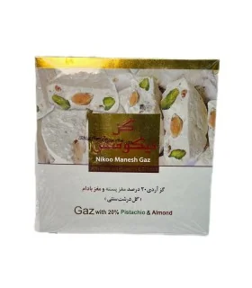 گز آردی 20% مغزپسته و بادام نیکومنش