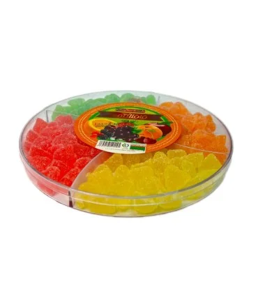 ژله شکری چهارطعمی قافلانکوه 500gr